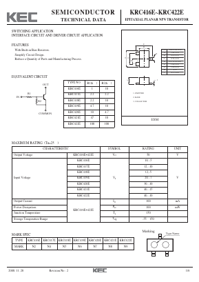 KRC420E Datasheet PDF KEC
