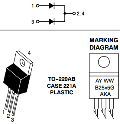 MBR2535CTG Datasheet PDF Kersemi Electronic Co., Ltd.