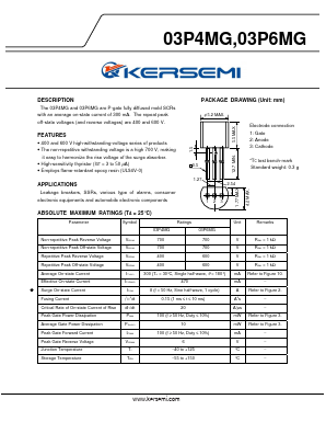 03P6MG Datasheet PDF Kersemi Electronic Co., Ltd.