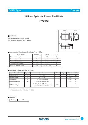 HVD142 Datasheet PDF KEXIN Industrial