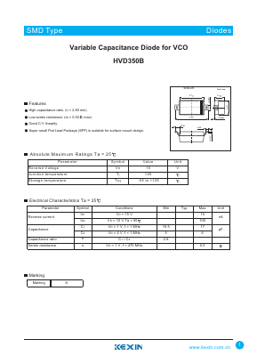 HVD350B Datasheet PDF KEXIN Industrial