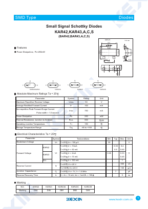 KAR42 Datasheet PDF KEXIN Industrial