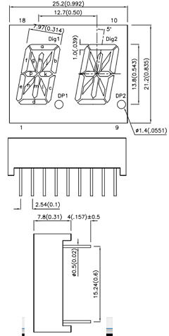 PDC54-12YWA Datasheet PDF Kingbright