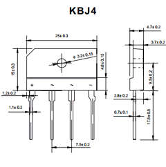 KBJ6AA Datasheet PDF Shenzhen Luguang Electronic Technology Co., Ltd