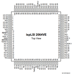 ISPLSI2064VE Datasheet PDF Lattice Semiconductor