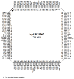 ISPLSI2096E-100LT128 Datasheet PDF Lattice Semiconductor
