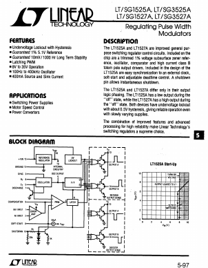 LT3525A Datasheet PDF Linear Technology