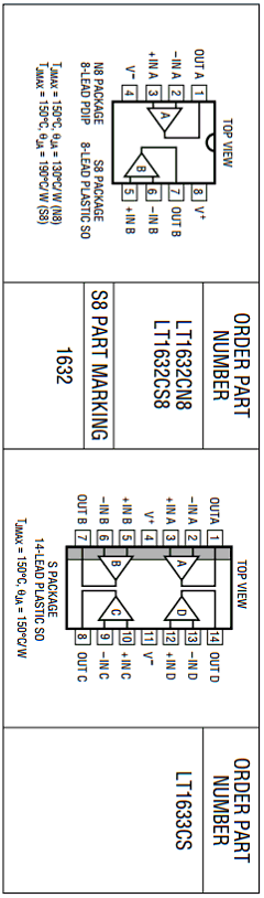 LT1632 Datasheet PDF Linear Technology