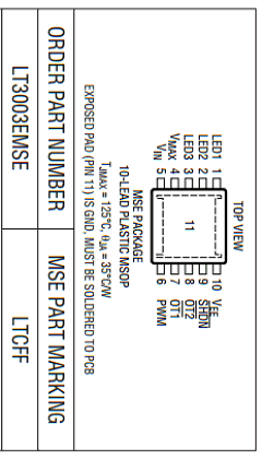 LT3003E Datasheet PDF Linear Technology