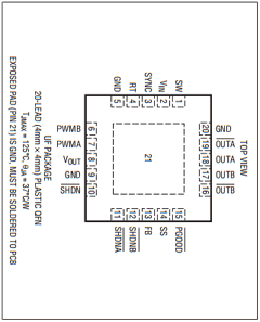 LT3572EUF Datasheet PDF Linear Technology