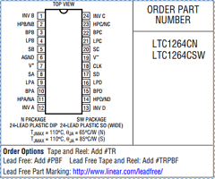 LTC1264CN Datasheet PDF Linear Technology