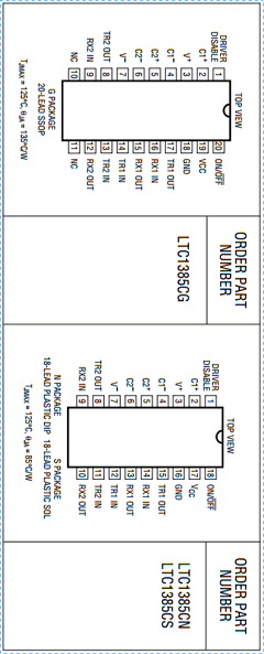 LTC1385CS Datasheet PDF Linear Technology