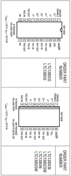LTC1385ISW Datasheet PDF Linear Technology