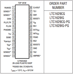 LTC1629 Datasheet PDF Linear Technology