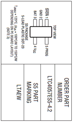 LTC4057 Datasheet PDF Linear Technology