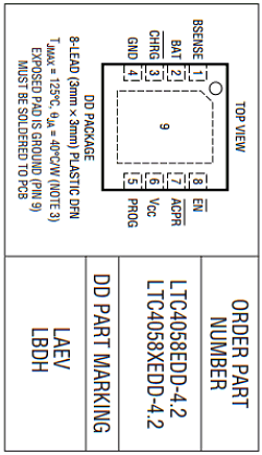 LTC4058 Datasheet PDF Linear Technology