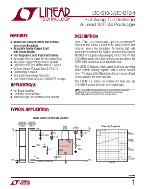 LTC4210-4C Datasheet PDF Linear Technology