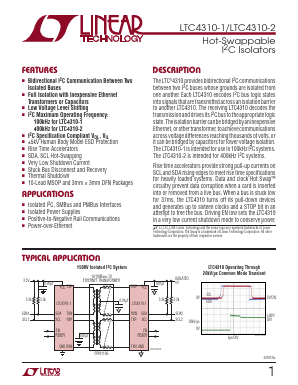 LTC4310C Datasheet PDF Linear Technology