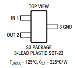 LT1460JCS3 Datasheet PDF Linear Technology