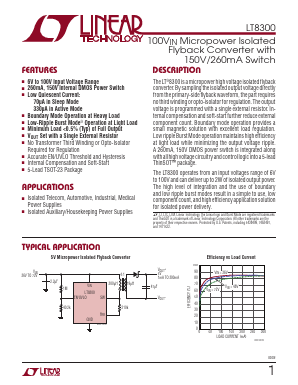 BZX100A Datasheet PDF Linear Technology
