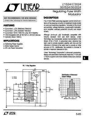 LT3524J Datasheet PDF Linear Technology