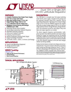 LTM4620V Datasheet PDF Linear Technology