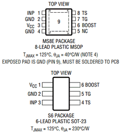LTC4440EMS8E-5 Datasheet PDF Linear Technology