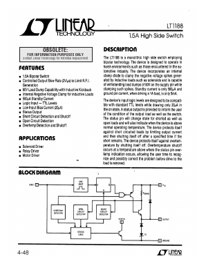 LT1188C_ Datasheet PDF Linear Technology