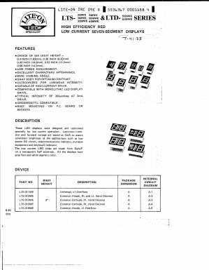 LTE-3351WE Datasheet PDF LiteOn Technology