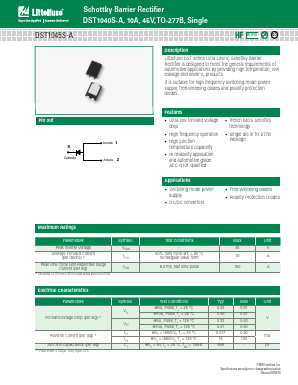 DST1045S-A Datasheet PDF Littelfuse, Inc