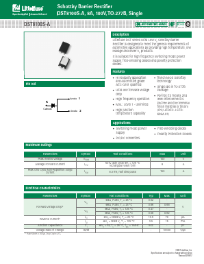 DST8100S-A Datasheet PDF Littelfuse, Inc