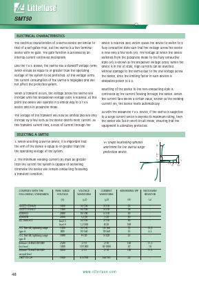 SMT50-130 Datasheet PDF Littelfuse, Inc