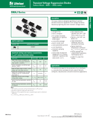 SMAJ11A Datasheet PDF Littelfuse, Inc