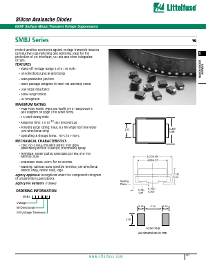 SMBJ350C Datasheet PDF Littelfuse, Inc