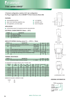 T10C110BF Datasheet PDF Littelfuse, Inc