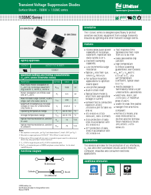 1.5SMC82A Datasheet PDF Littelfuse, Inc