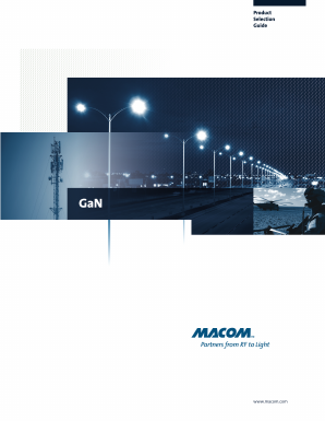 MAGX-100027-300 Datasheet PDF M/A-COM Technology Solutions, Inc.