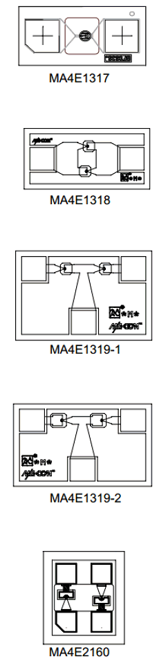 MA4E1317 Datasheet PDF M/A-COM Technology Solutions, Inc.