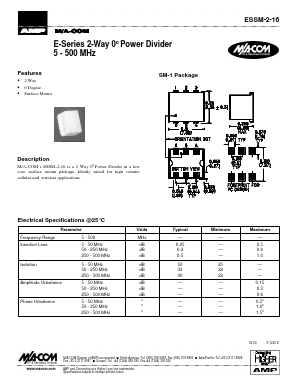ESSM-2-16 Datasheet PDF Tyco Electronics
