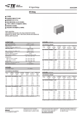 1462051-1 Datasheet PDF Tyco Electronics
