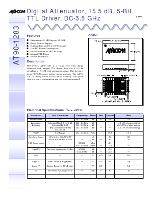 AT90-1283 Datasheet PDF Tyco Electronics