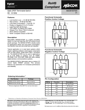 MASW-007935-000000 Datasheet PDF Tyco Electronics