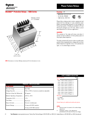 1002X Datasheet PDF Tyco Electronics