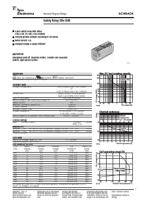 SR4M4036 Datasheet PDF Tyco Electronics