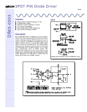 DR65-0003 Datasheet PDF Tyco Electronics