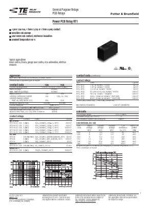 RT314005F Datasheet PDF Tyco Electronics