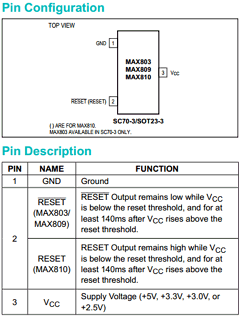 MAX809LEXR-T Datasheet PDF Maxim Integrated