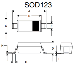 1N4729AW Datasheet PDF Micro Commercial Components