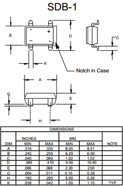 SDB151L Datasheet PDF Micro Commercial Components