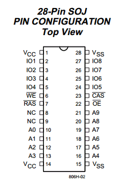 V53C806H60 Datasheet PDF Mosel Vitelic, Corp